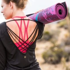 Gaiam Reversible Be Free Yoga Mat (6mm) -Yoga Spirit Shop 05 62031 Be Free Reversible Mat 2