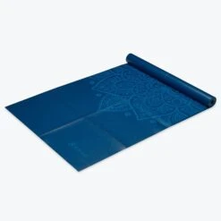 Gaiam Foldable Yoga Mat (2mm) -Yoga Spirit Shop 05 62214 FoldableMat BlueSundial C