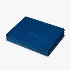 Gaiam Foldable Yoga Mat (2mm) -Yoga Spirit Shop 05 62214 FoldableMat BlueSundial D