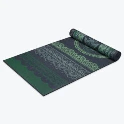 Gaiam Reversible Boho Folk Yoga Mat (6mm) -Yoga Spirit Shop 05 62280 KohlsBohoFolkReversibleYogaMat C