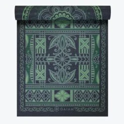 Gaiam Reversible Boho Folk Yoga Mat (6mm) -Yoga Spirit Shop 05 62280 KohlsBohoFolkReversibleYogaMat REV A