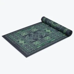 Gaiam Reversible Boho Folk Yoga Mat (6mm) -Yoga Spirit Shop 05 62280 KohlsBohoFolkReversibleYogaMat REV C