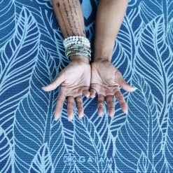 Gaiam Spring Fern Yoga Mat (4mm) -Yoga Spirit Shop 05 628914MM SPRINGFERN0002