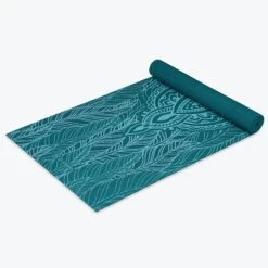 Gaiam Spring Fern Yoga Mat (4mm) -Yoga Spirit Shop 05 62891 YOGAMAT 4MM SPRINGFERN C