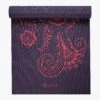 Gaiam Premium Aubergine Swirl Yoga Mat (6mm) -Yoga Spirit Shop 05 62892 YogaMat AubergineSwirl A