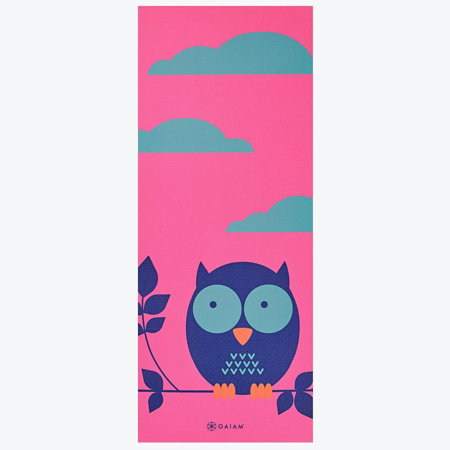 Gaiam Kids Owl Yoga Mat (3mm) 4 Gaiam Kids Owl Yoga Mat (3mm) - Image 2