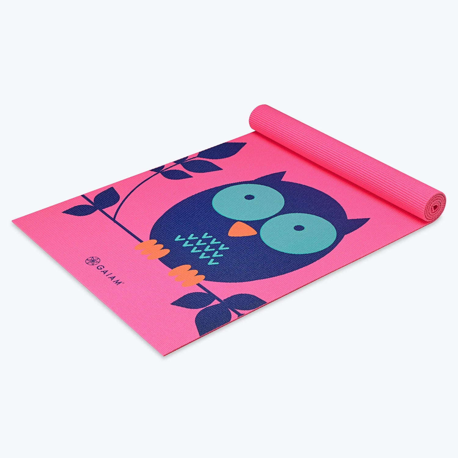 Gaiam Kids Owl Yoga Mat (3mm) 5 Gaiam Kids Owl Yoga Mat (3mm) - Image 3