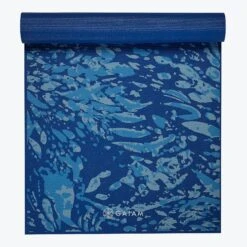 Gaiam Premium Coastal Blue Yoga Mat (6mm)