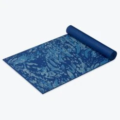 Gaiam Premium Coastal Blue Yoga Mat (6mm) -Yoga Spirit Shop 05 63281 6MM PREMIUM YOGAMAT COASTAL BLUE C