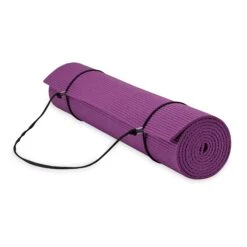 Gaiam Essentials Yoga Mat (6mm) -Yoga Spirit Shop 05 63313 6MM GAIAM ESSENTIALS YOGAMAT PURPLE A