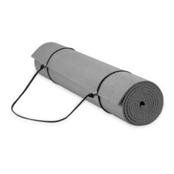Gaiam Essentials Yoga Mat (6mm) -Yoga Spirit Shop 05 63317 6MM GAIAM ESSENTIALS YOGAMAT GREY A