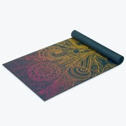 Gaiam Vivid Zest Yoga Mat (4mm) -Yoga Spirit Shop 05 63414 4MM YOGA MAT VIVID ZEST C