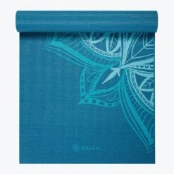 Gaiam Premium Indigo Point Yoga Mat (6mm)