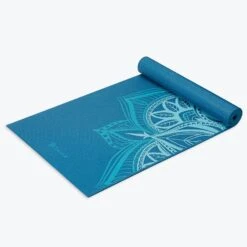 Gaiam Premium Indigo Point Yoga Mat (6mm) -Yoga Spirit Shop 05 63416 6MM PREMIUM YOGA MAT INDIGO POINT C