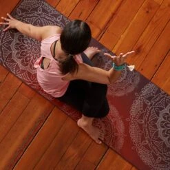 Gaiam Premium Metallic Sunset Yoga Mat (6mm) 11 Gaiam Premium Metallic Sunset Yoga Mat (6mm) -Yoga Spirit Shop 05 63417 Premium Metallic Sunset Yoga Mat