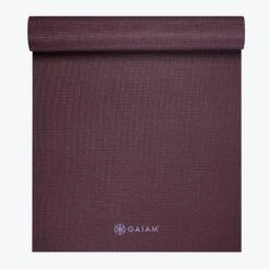 Gaiam Classic Solid Color Yoga Mat (5mm)