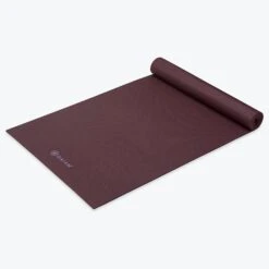 Gaiam Classic Solid Color Yoga Mat (5mm) -Yoga Spirit Shop 05 63623 5MM YOGA MAT WILD AUBERGINE C
