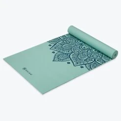 Gaiam Cool Mint Sundial Yoga Mat (5mm) -Yoga Spirit Shop 05 63646 5MM YOGA MAT COOL MINT SUNDIAL C