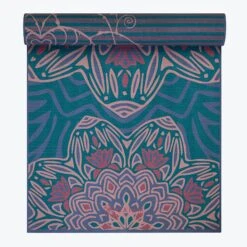 Gaiam Premium Reversible Jade Salutation Yoga Mat (6mm)