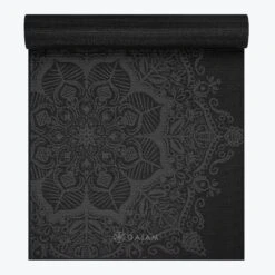 Gaiam Premium Midnight Mandala Yoga Mat (6mm)