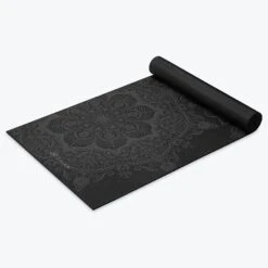 Gaiam Premium Midnight Mandala Yoga Mat (6mm) -Yoga Spirit Shop 05 63957 6MM PREMIUM YOGA MAT MIDNIGHT MANDALA C