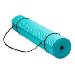 Gaiam Essentials Yoga Mat (6mm) -Yoga Spirit Shop 05 64061 6MM GAIAM ESSENTIALS YOGA MAT TEAL E