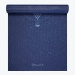 Gaiam Premium Celestial Blue Yoga Mat (6mm)