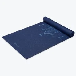 Gaiam Premium Celestial Blue Yoga Mat (6mm) -Yoga Spirit Shop 05 64299 6MM PREMIUM YOGA MAT CELESTIAL BLUE C