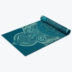 Gaiam Premium Reversible Seaglass Yoga Mat (6mm) 16 Gaiam Premium Reversible Seaglass Yoga Mat (6mm) -Yoga Spirit Shop 05 64305 6MM PREMIUM REVERSIBLE YOGA MAT SEAGLASS C
