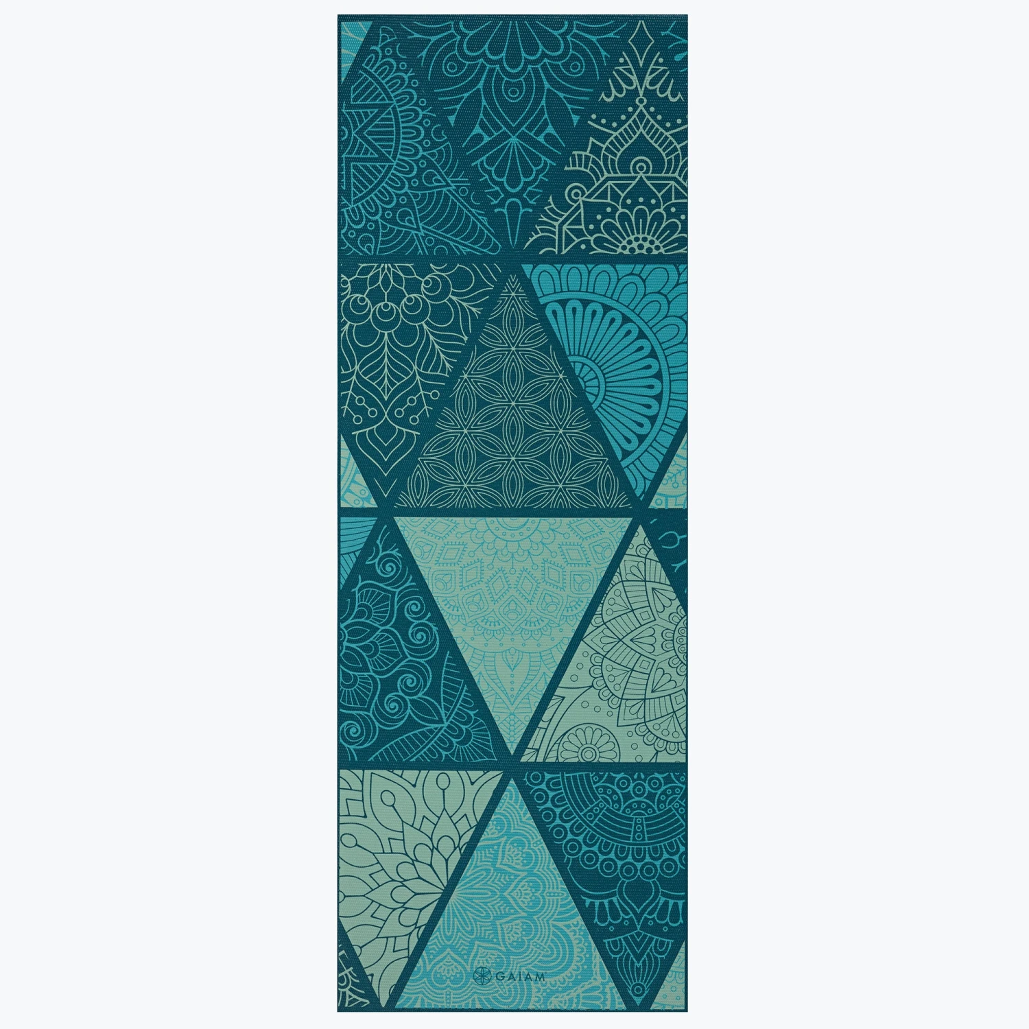 Gaiam Premium Reversible Seaglass Yoga Mat (6mm) 4 Gaiam Premium Reversible Seaglass Yoga Mat (6mm) - Image 2