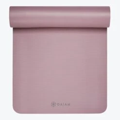 Gaiam Fitness Mat (10mm) -Yoga Spirit Shop 05 64468 GAIAM 10MM FITNESS MAT PURPLE A