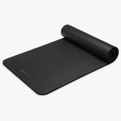 Gaiam Fitness Mat (10mm) -Yoga Spirit Shop 05 64495 GAIAM 10MM FITNESS MAT BLACK C