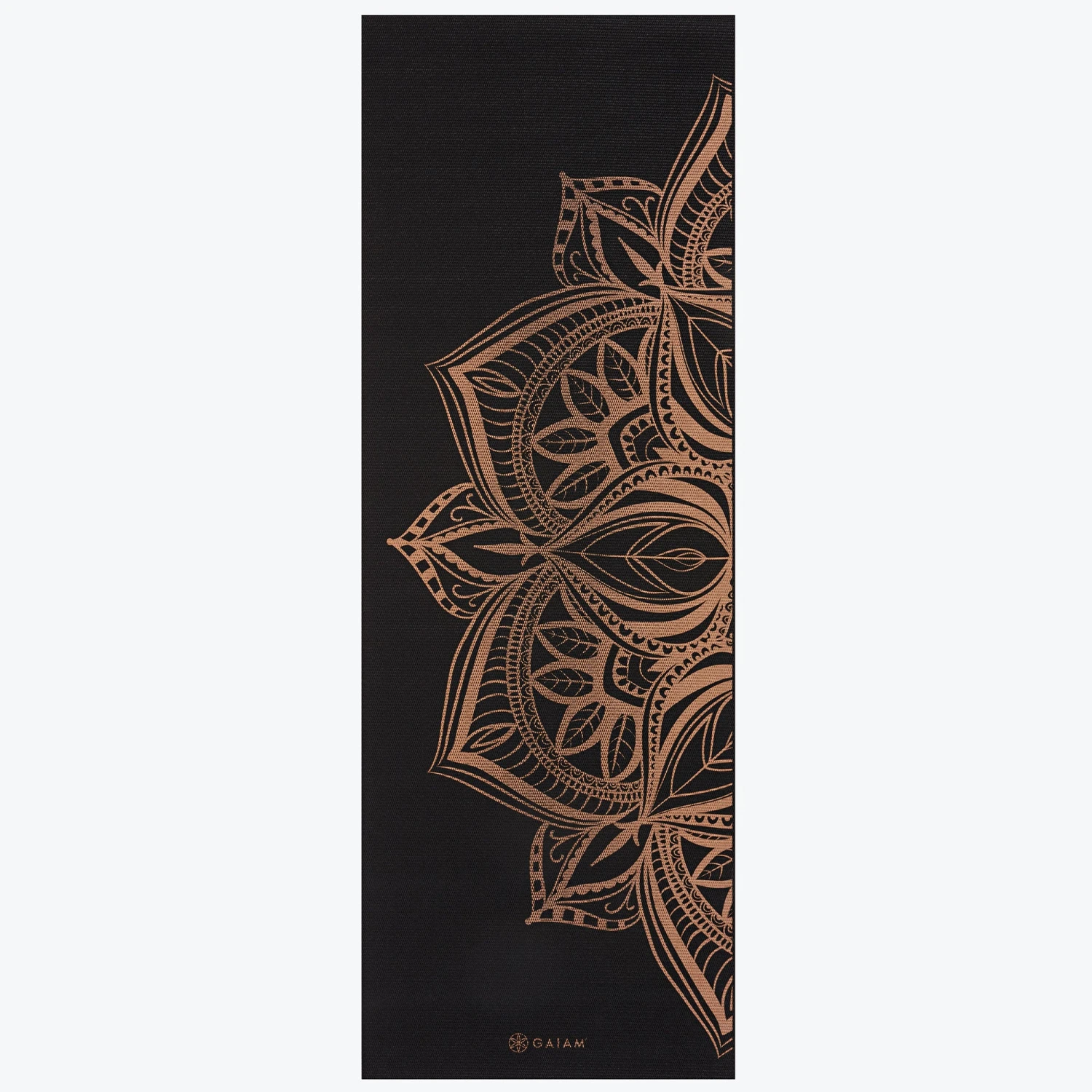 Gaiam Premium Reversible Marbled Bronze Medallion Yoga Mat (6mm) 4 Gaiam Premium Reversible Marbled Bronze Medallion Yoga Mat (6mm) - Image 2