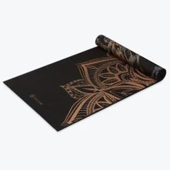Gaiam Premium Reversible Marbled Bronze Medallion Yoga Mat (6mm) 13 Gaiam Premium Reversible Marbled Bronze Medallion Yoga Mat (6mm) -Yoga Spirit Shop 05 64511 GAIAM 6MM PREMIUM REVERSIBLE YOGA MAT MARBLED BRONZE MEDALLION C