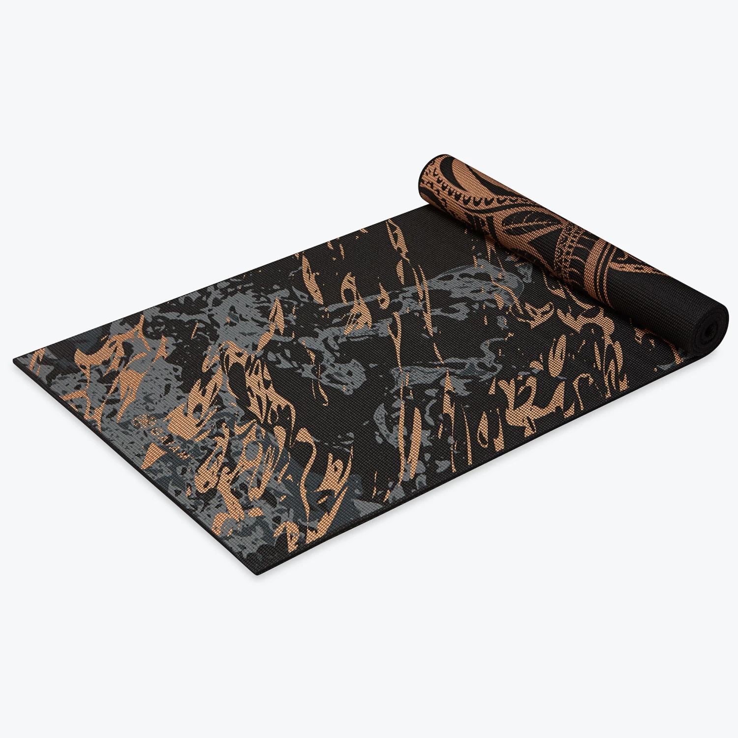 Gaiam Premium Reversible Marbled Bronze Medallion Yoga Mat (6mm) 8 Gaiam Premium Reversible Marbled Bronze Medallion Yoga Mat (6mm) - Image 6