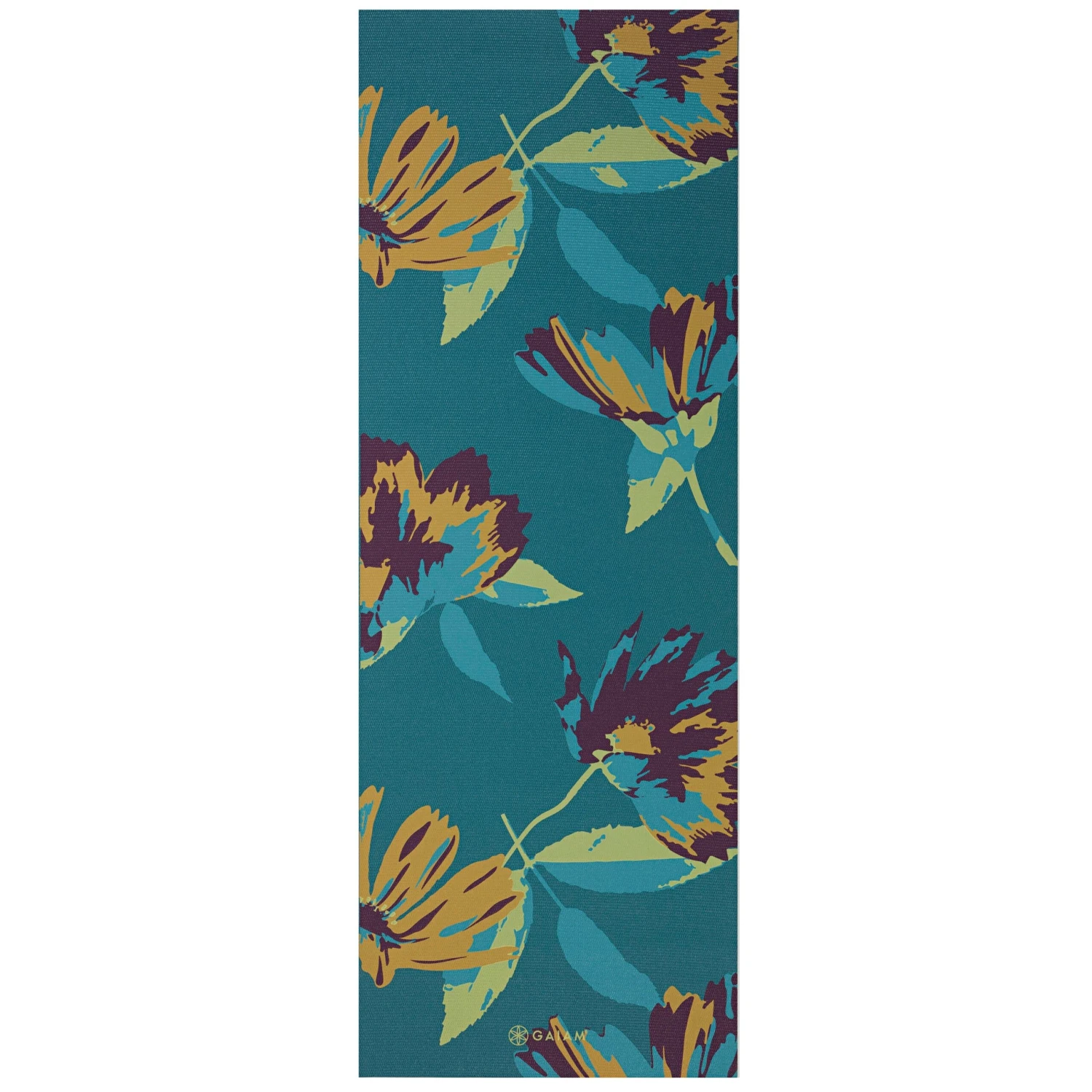 Gaiam Premium Reversible Floral Mantra Yoga Mat (6mm) 5 Gaiam Premium Reversible Floral Mantra Yoga Mat (6mm) - Image 3