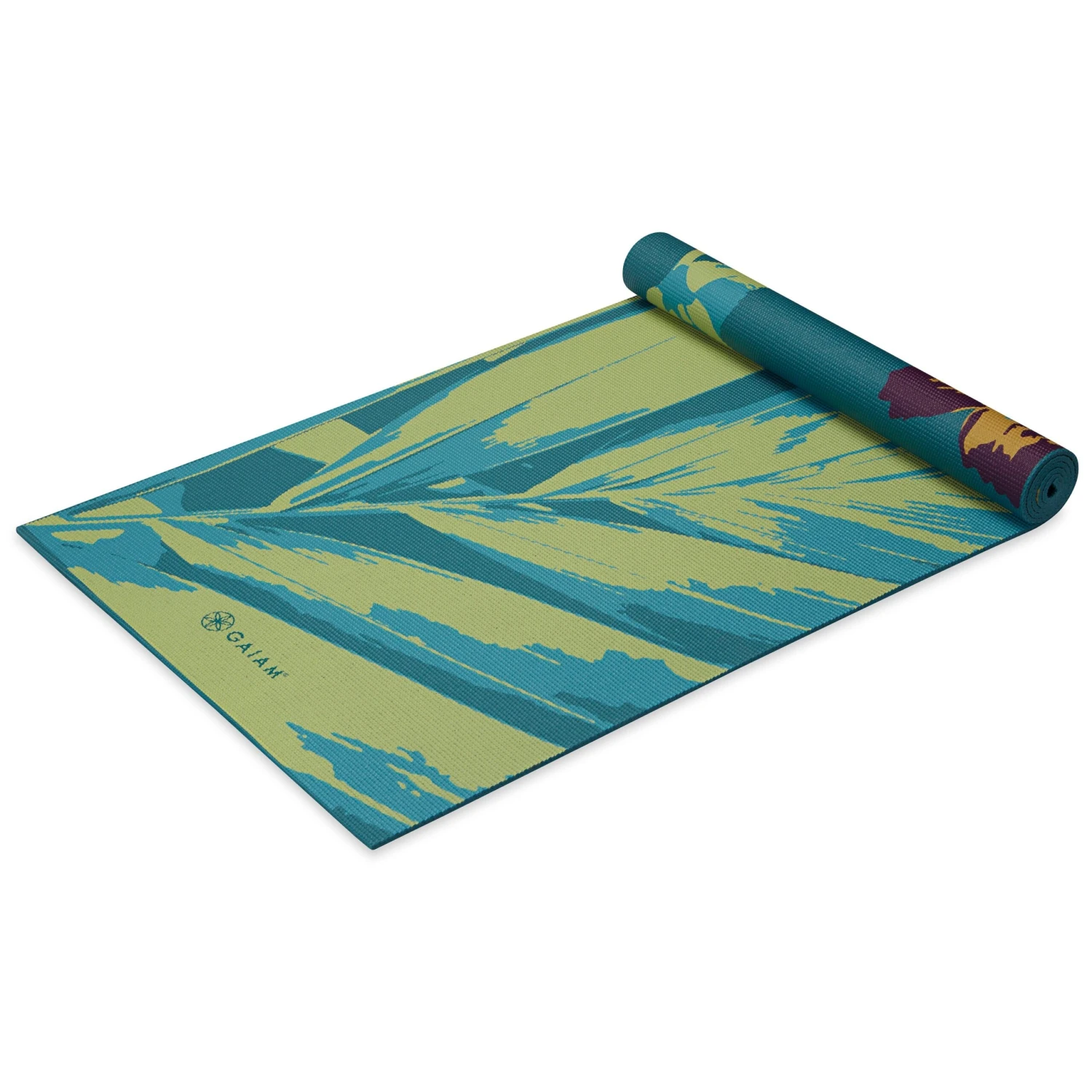 Gaiam Premium Reversible Floral Mantra Yoga Mat (6mm) 8 Gaiam Premium Reversible Floral Mantra Yoga Mat (6mm) - Image 6