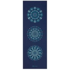 Gaiam Premium Reversible Kaleidoscope Sea Yoga Mat (6mm) -Yoga Spirit Shop 05 64754 6MM GAIAM PREMIUM REVERSIBLE YOGAMAT KALEIDOSCOPE SEA B