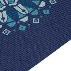 Gaiam Premium Reversible Kaleidoscope Sea Yoga Mat (6mm) -Yoga Spirit Shop 05 64754 6MM GAIAM PREMIUM REVERSIBLE YOGAMAT KALEIDOSCOPE SEA D
