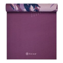 Gaiam Premium Reversible Peaceful Salutation Yoga Mat (6mm) -Yoga Spirit Shop 05 64755 6MM GAIAM PREMIUM REVERSIBLE YOGAMAT PEACEFUL SALUTATION REV A