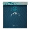 Gaiam Premium Reversible Lunar Wave Yoga Mat (6mm) -Yoga Spirit Shop 05 64756 6MM GAIAM PREMIUM REVERSIBLE YOGAMAT LUNAR WAVE A
