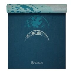 Gaiam Premium Reversible Lunar Wave Yoga Mat (6mm)