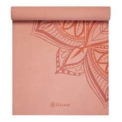 Gaiam Printed Point Yoga Mat (5mm) 38 Gaiam Printed Point Yoga Mat (5mm) -Yoga Spirit Shop 05 64937 5MM GAIAM PRINTED YOGA MAT SUNSET POINT A