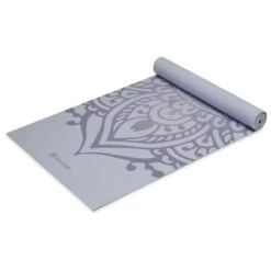 Gaiam Sundial Yoga Mat (5mm) -Yoga Spirit Shop 05 64941 5MM GAIAM PRINTED YOGA MAT WILD LILAC SUNDIAL C