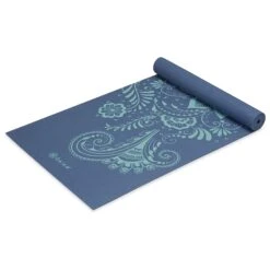 Gaiam High Tide Swirl Yoga Mat (5mm) -Yoga Spirit Shop 05 64947 5MM GAIAM PRINTED YOGA MAT HIGH TIDE SWIRL C