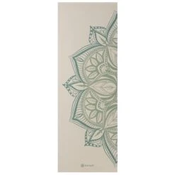 Gaiam Printed Point Yoga Mat (5mm) 33 Gaiam Printed Point Yoga Mat (5mm) -Yoga Spirit Shop 05 64949 5MM GAIAM PRINTED YOGA MAT VINTAGE GREEN POINT B