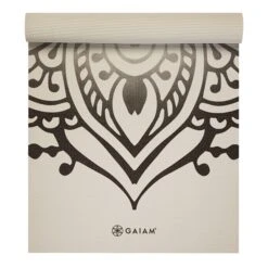 Gaiam Sundial Yoga Mat (5mm) -Yoga Spirit Shop 05 64955 5MM GAIAM PRINTED YOGA MAT DOVETAIL SUNDIAL A