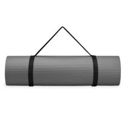 Gaiam Fitness Mat (10mm) -Yoga Spirit Shop 05 65015 GAIAM 10MM FITNESS MAT GREY E