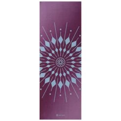 Gaiam Premium Reversible Blissful Aura Yoga Mat (6mm) -Yoga Spirit Shop 05 65126 6MM PREMIUM REVERSIBLE YOGA MAT BLISSFUL AURA B
