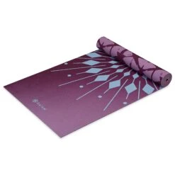 Gaiam Premium Reversible Blissful Aura Yoga Mat (6mm) -Yoga Spirit Shop 05 65126 6MM PREMIUM REVERSIBLE YOGA MAT BLISSFUL AURA C